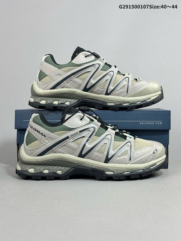 15040-44 Salomon XT-Quest ADV Beige  萨洛蒙 探索者系列户外越野跑鞋 410523 28鞋面采用SENSIFIT贴合技术