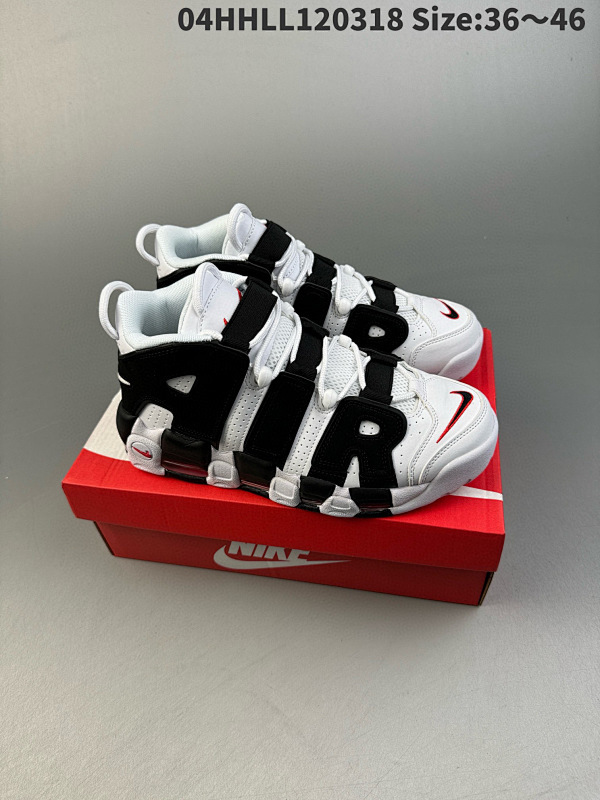 130 Nike Air More Uptempo 耐克 皮蓬大AI货号414962-105    04HHLL120318 Size:3646