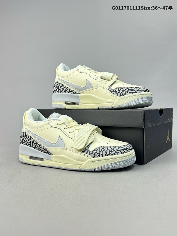 17036-47半  公司级耐克 AJ 乔丹 Air Jordan Legacy 312 低帮运动鞋 AJ312 乔312百搭篮球鞋货号FQ7827-101