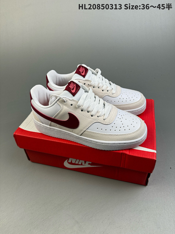 85 Nike Court Vision Low休闲运动板鞋  低帮百搭透气休闲运动板鞋编码 HL20850313 Size:3645半货号: FQ7628 100