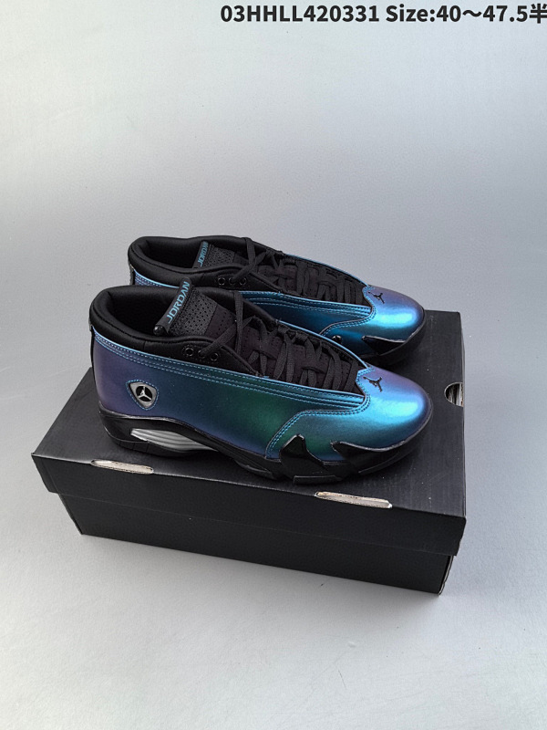 430纯原版本 真碳 Air Jordan 14 Retro Low "Love 03HHLL420331 Size:4047.5半货号DH4121-300