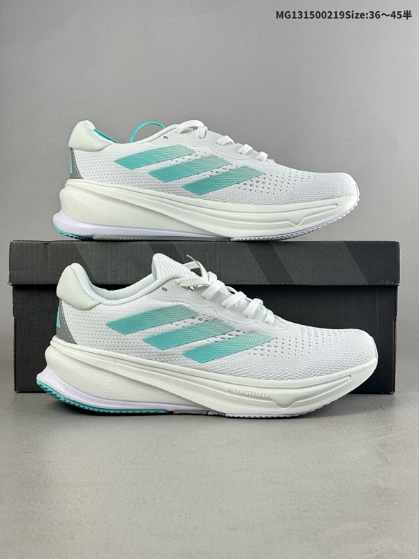 15036-45半集合一 公司级阿迪达斯Adidas SUPERNOVA Rise 减震回弹爆米花透气休闲跑步鞋  货号:JI2865
