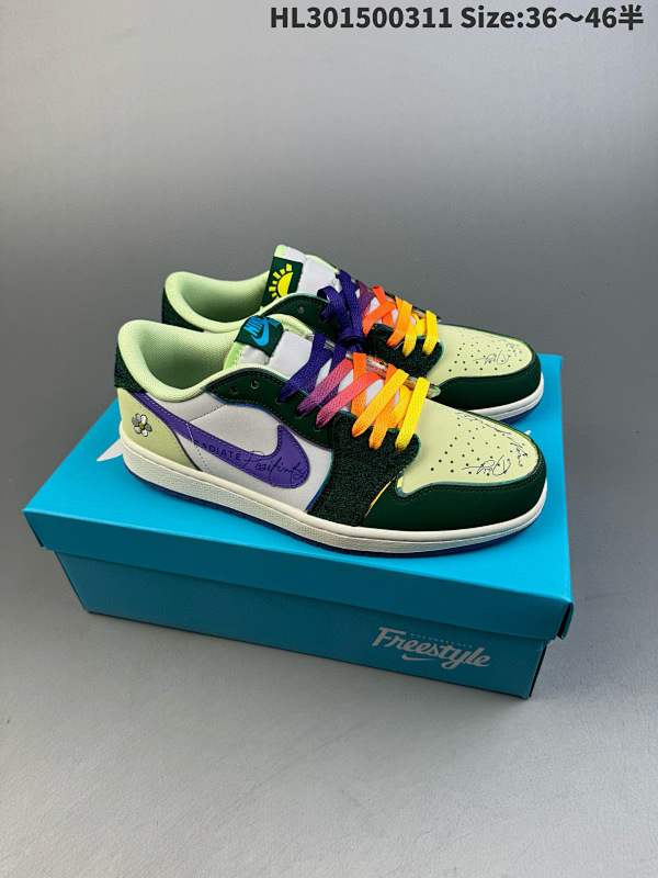 150 乔丹 AJ1Air Jordan 1 Retro Low "Doernbecher"慈善HL301500311 Size:3646半货号FD9665-351