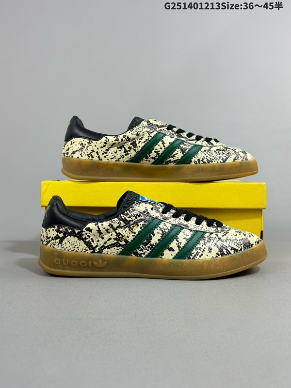 14036-45半 公司级重磅联名 AdidasGUCCI  三叶草logo与标志性三条杆为设计元素货号:707861 UTT10 9060