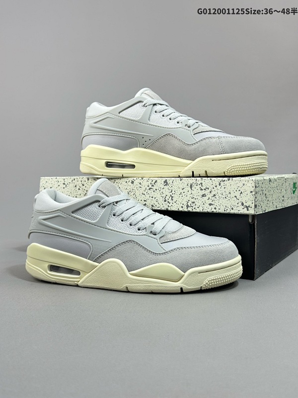 20036-48.5半 Air Jordan 4 RM "Grey Sail" 重置灰色 AJ4 乔丹4代 aj4 乔4 灰色 男女同款 乔丹篮球鞋系列货号FQ7940-001