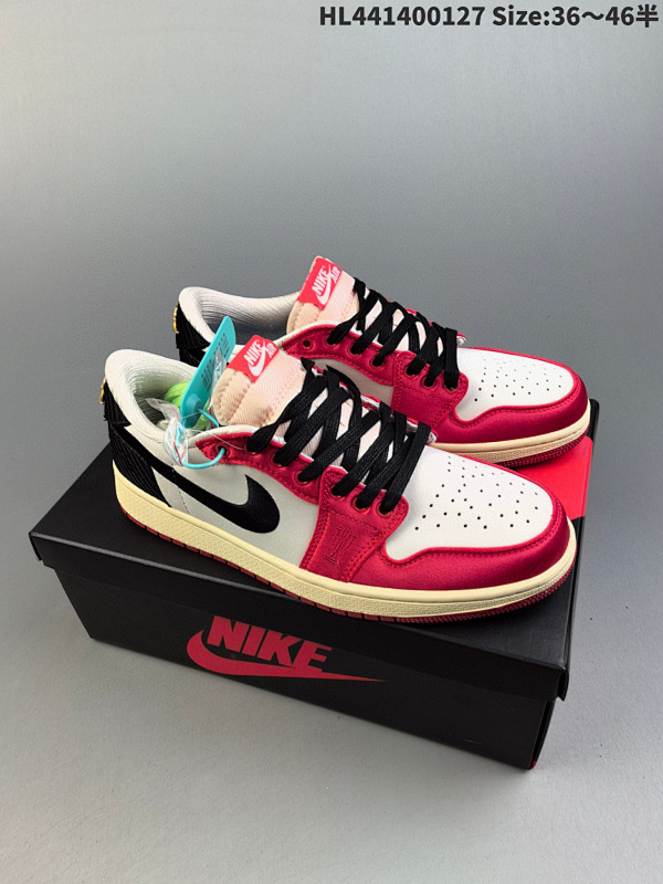 140 Jordan/乔丹 男女鞋真标半码制升级原楦原档案数据开发版型货号FN0432-100 编码HL441400127 Size:3646半