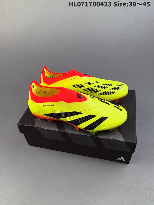 170 阿迪达斯 猎鹰 PREDATOR ELiteFG Gen Predator 长钉成人足球鞋 货号IG7782  ID:HL071700423 Size:3945