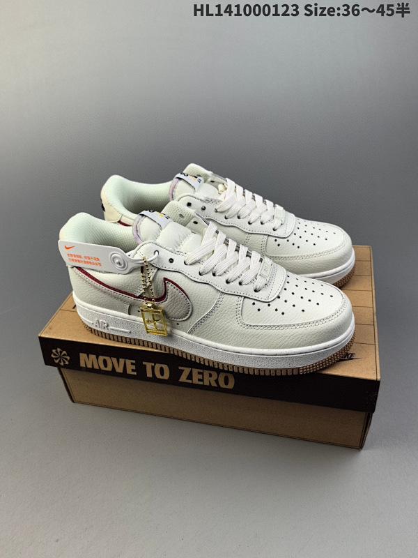 100 耐克Nike Air Force 1 Low  空军一号低帮百搭休闲运动板鞋HL141000123 Size:3645半货号DX6065-101
