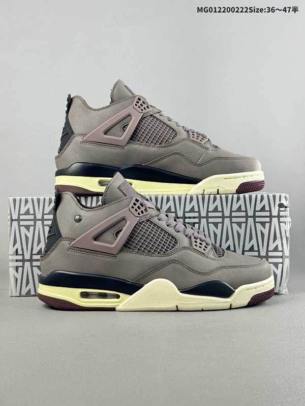 22036-47.5半 A Ma Maniere x Air Jordan 4 Retro "VioletOre" 紫罗兰矿石 AJ4货号DV6773-220