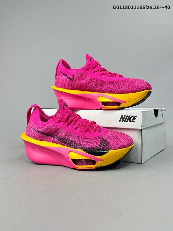 18036-40 Nike Alphafly 3 耐克 阿尔法飞行3代 低帮 红黑橙 马拉松世界纪录跑鞋 耐磨透气低邦跑步鞋 货号DV4129-600