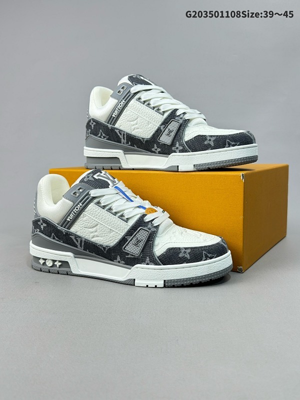 35039-45 公司级路易威登 Louis Vuitton LV路易威登板鞋 时尚运动鞋 潮厚底增高鞋