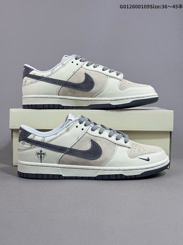 26036-45半 公司级NK Dunk Low Retro DIY高端定制 低帮休闲运动板鞋 原装头层材料货号:DJ2024-064