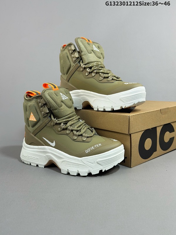 23036-46 公司级耐克 NIKE ACG ZOOM GAIADOME GORE-TEX山脉2代系列高帮户外登山越跑徒步休闲运动鞋  货号:   DD2858-202