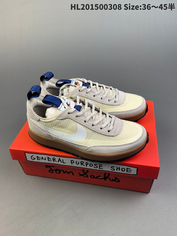 150  Tom Sachs x Nk General Purpose Shoe 火星鞋4.0 联名款简约风货号DA6672 800 编码HL201500308 Size:3645半