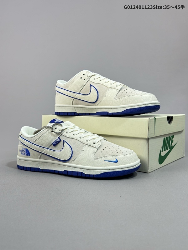 25036-45半 公司级 头层定制球鞋 The North FACE x Nike Dunk SB Low 北面 x 耐克 SB 低帮 北面联名米灰蓝货号KK1333-007