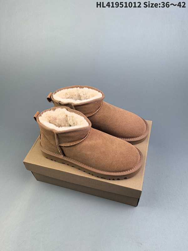 95 UGG Classic Ultra Mini 周冬雨 王一博同款 薄底短款雪地靴 小红书爆款编码HL41951012 Size:3642