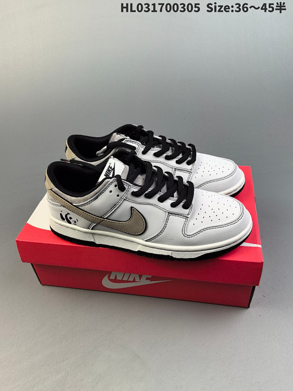 170 NIKE DUNK SB LOW 定制配色熊猫 Dunk SB顾名思义 HL031700305 Size:3645半货号DD1391-106