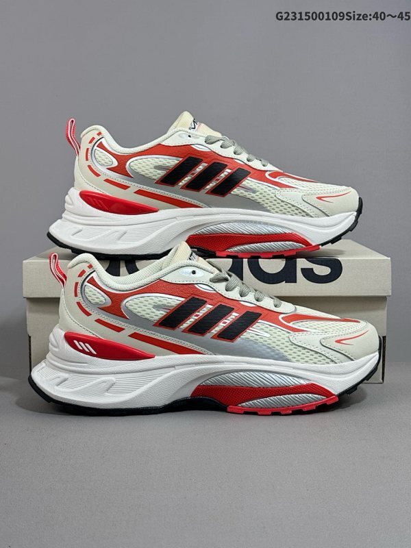 15040-45集合一 Adidas/阿迪达斯 男女鞋真标半码制升级原楦开发版型采用纤维革组合透气网眼布鞋面材质IH5838