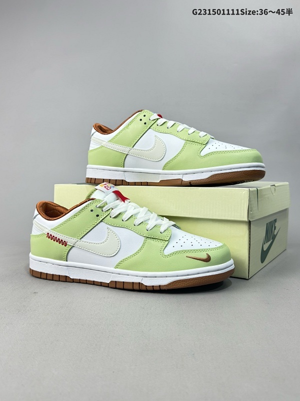 15036-45半 耐克NIKE sb DUNK LOW 扣篮系列 复古低帮休闲运动滑板板鞋货号:HV6001-101