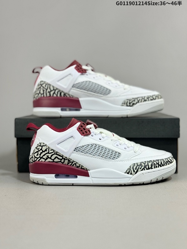 19036-46半 Air Jordan 3.5 Spizike Low 低帮 红雀 AJ3.5 乔丹3.5代 aj3.5 乔3.5 低邦 白红斯派克李货号FQ1759-106