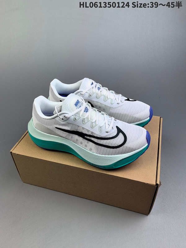 135 公司级Nk Zoom Fly 5超轻休闲缓震碳板跑步鞋 外围搭載轻量级SR02泡棉载体货号DM8968-302 ID:HL061350124 Size:3945半