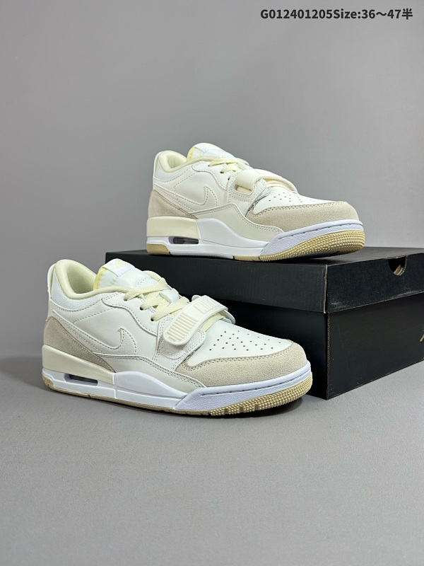 24036-47.5半  Air Jordan Legacy 312 Low 低邦 奶白色 乔丹篮球鞋系列货号FQ7827-102