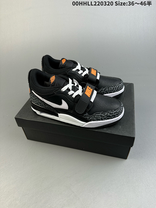 200头层带半码 Air Jordan Legacy 312 Low "Fear" 低帮 恐惧 AJ312 乔丹312代 00HHLL220320 Size:3646半货号CD7069-136
