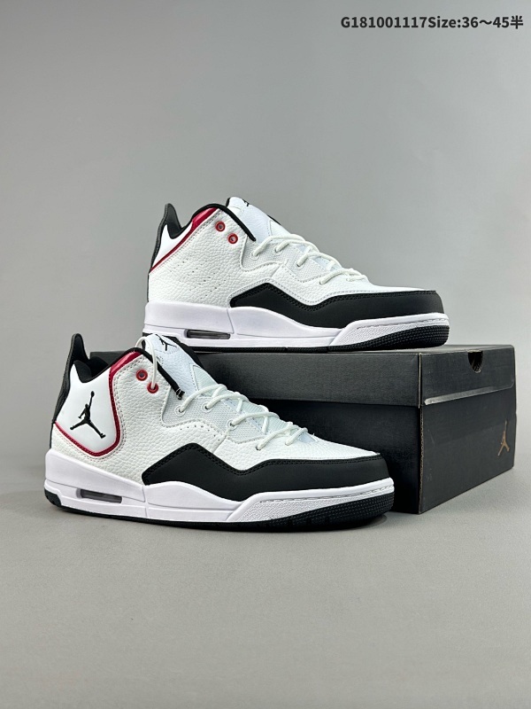 10036-45半 Jordan/乔丹 AJ3代简版中帮 系列 男女鞋真标半码制采用优质荔枝纹牛剖皮革鞋面材质货号 DZ2791-101