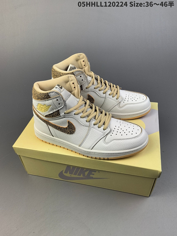 15036-46半 真标带半码 Air Jordan 1 High 05HHLL120224 Size:3646半货号FD8631-100