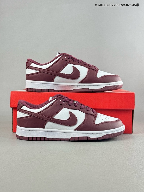 13036-45半集合 Nike Dunk Low ESS "Pink Black" 耐克 SB 低帮 漆皮黑粉货号DJ9955-600