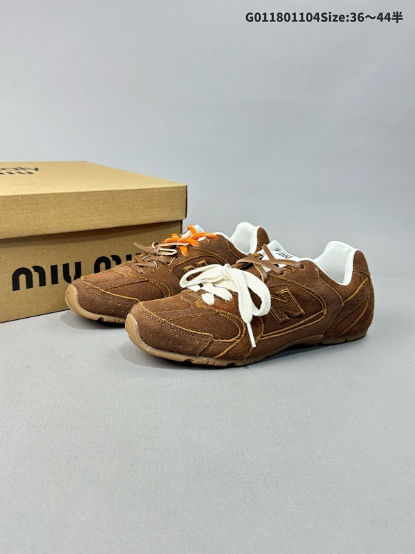 18036-44半 MiuMiu 缪缪 x New Balance NB530 新百伦530 肉桂色货号5E165E_Z5O_F0401_F_D005