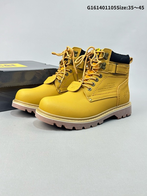 14035-45偏大1码 CAT FOOTWEAR/ CAT 卡特工装 休闲复古男女款鞋系列靴子 中高帮马丁靴 新款潮板鞋