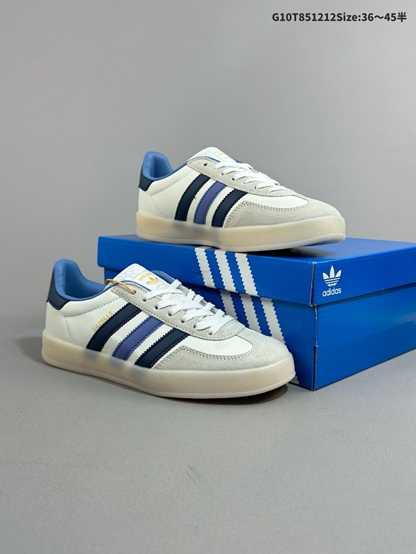 特价85 采用环保绒面革组合软质牛剖革鞋面材质外置RB耐磨橡胶大底展现浓厚的复古味道IG1643