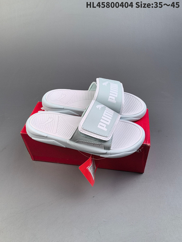 80 彪马拖鞋PUAN LEADCAT REMIX WNS夏季拖鞋休闲时尚凉鞋  货号372280  02   编码HL45800404 Size:3545