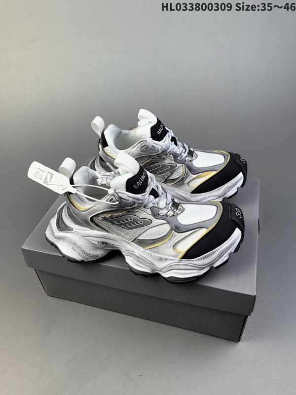 380 巴黎 Balenciaga巴黎世家 CARGO 圆头系带 低帮生活休闲鞋 巴黎十一代 编码HL033800309 Size:3546