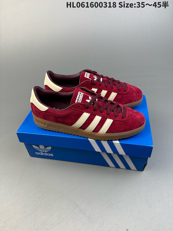 160 公司级Adidas Originals Bermuda  绒面麂皮防滑耐磨轻便低帮板鞋货号: IE7426  ID: HL061600318 Size:3545半