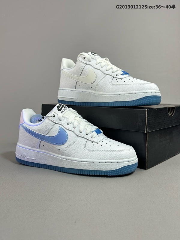 13036-40半 耐克Nike Air Force 1 Low  空军一号低帮百搭休闲运动板鞋货号DA8301-101