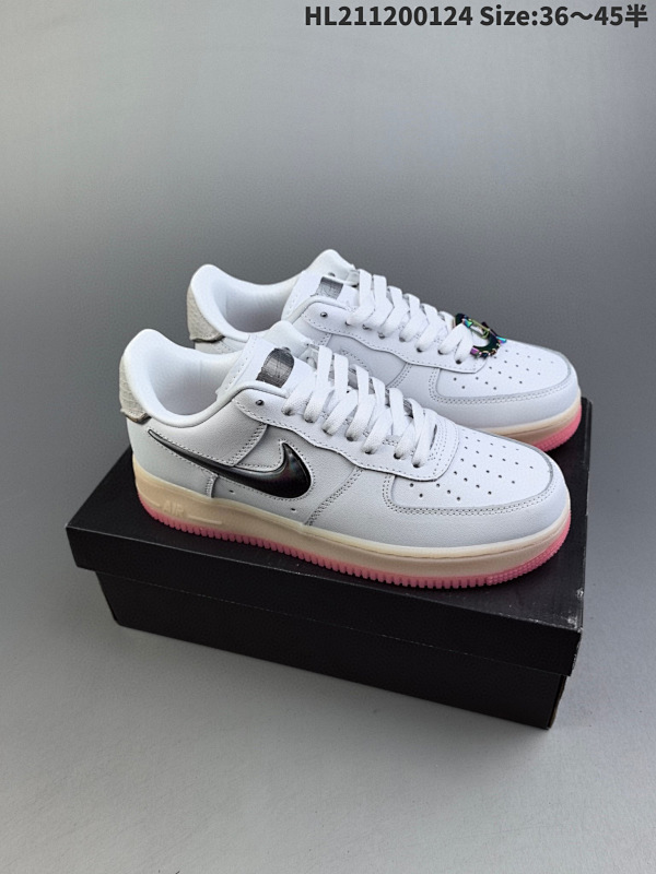 120 耐克Nike Air Force 1 Low  空军一号低帮百搭休闲运动板鞋货号FZ5741 191 编码HL211200124 Size:3645半