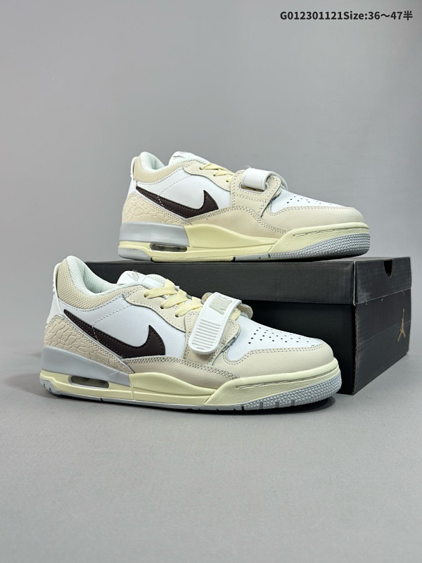 23036-47.5半 [定制球鞋]  Air Jordan Legacy 312 Low 低帮 奶油栗子 AJ312 乔丹312代 aj312 乔312 低邦 货号HJ3483-101