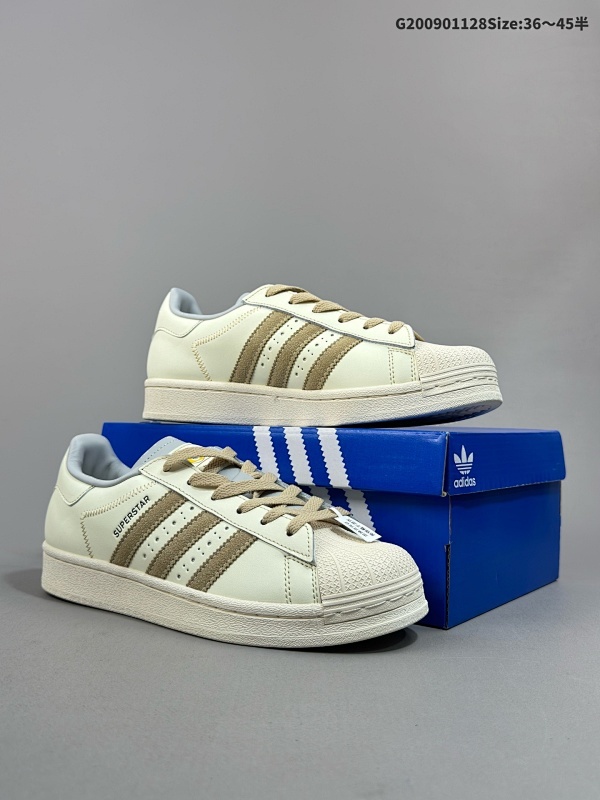 9036-45半 阿迪达斯Adidas三叶草 Originals Superstar贝壳头系列低帮经典百搭休闲运动板鞋 货号:IF1779