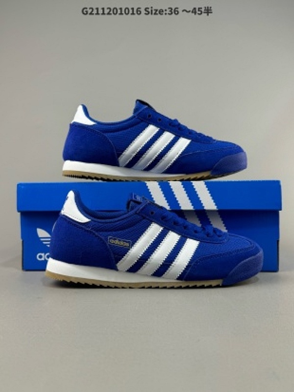 Adidas Original R71 阿迪达斯 R71 低帮 蓝白色 男女同款 经典复古薄底运动鞋T头鞋三叶草复古休闲跑步鞋休闲运动鞋货号IH1325