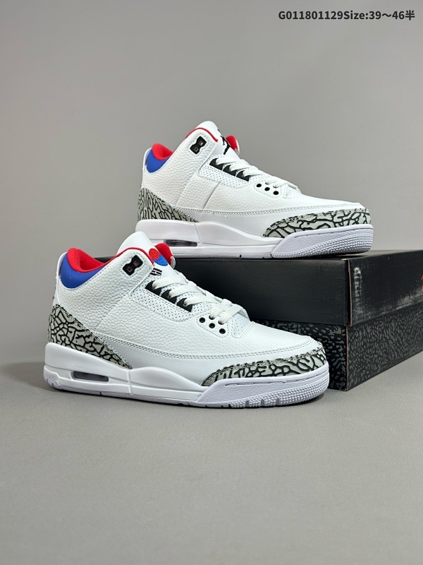 18039-46半 Air Jordan 3 Retro "Seoul" 韩国奥运 AJ3货号318376-166 官方货号AV8370-100