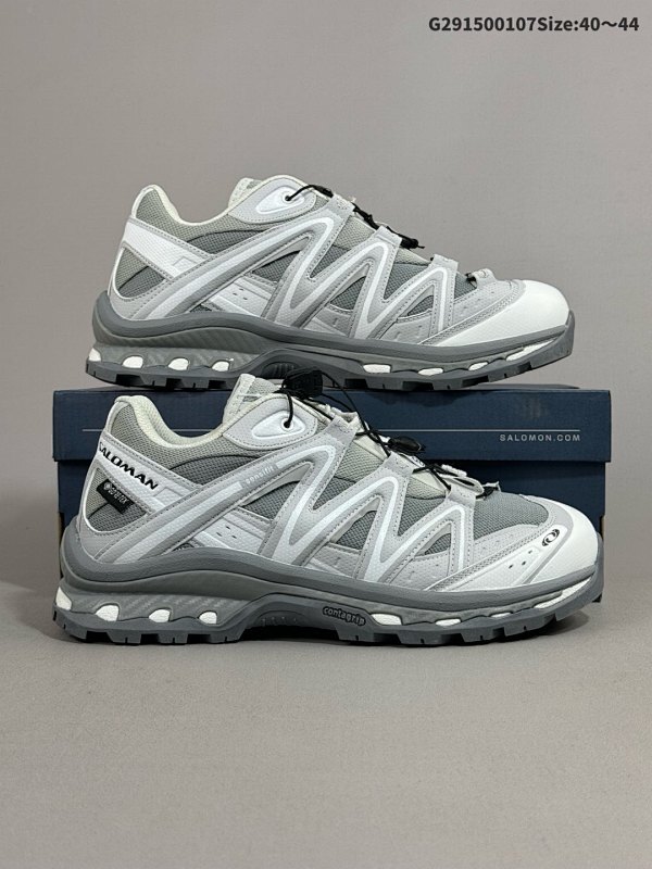 15040-44集合 Salomon XT-Quest ADV Beige  萨洛蒙 探索者系列户外越野跑鞋 410523 28鞋面采用SENSIFIT贴合技术