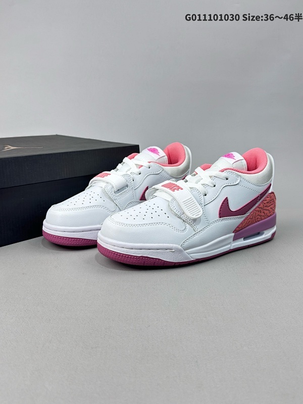 11036-46半    Air Jordan Legacy 312 Low "Desert Berry" 低帮 粉白 AJ312 货号FN3407-161
