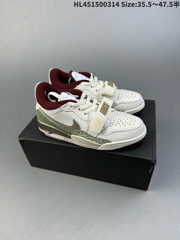 150 Air Jordan Legacy 312 Low 低帮 龙年限定白绿 AJ312 乔丹312代货号FZ5047-120 编码 HL451500314 Size:35.547.5半