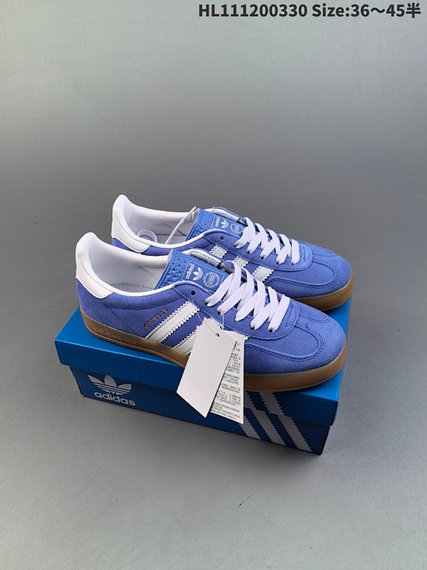 120 阿迪达斯Adidas Originals Gazelle Indoor 三叶草复古防滑耐磨低帮板鞋 HQ8717  ID:HL111200330 Size:3645半