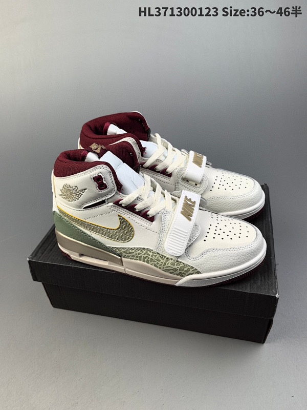 130 Air Jordan Legacy 312 龙年限定白绿 AJ312 乔丹货号FZ5047-120 编码HL371300123 Size:3646半