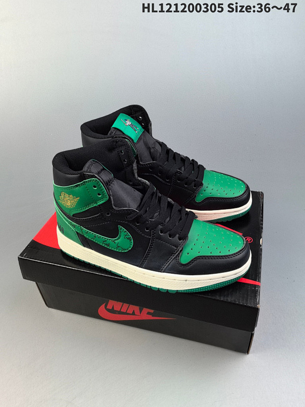 120 耐克Nike Air Jordan 1 Retro High OGBlack/WhiteAJ1代迈克尔乔丹货号:FJ0849-001 ID:HL121200305 Size:3647