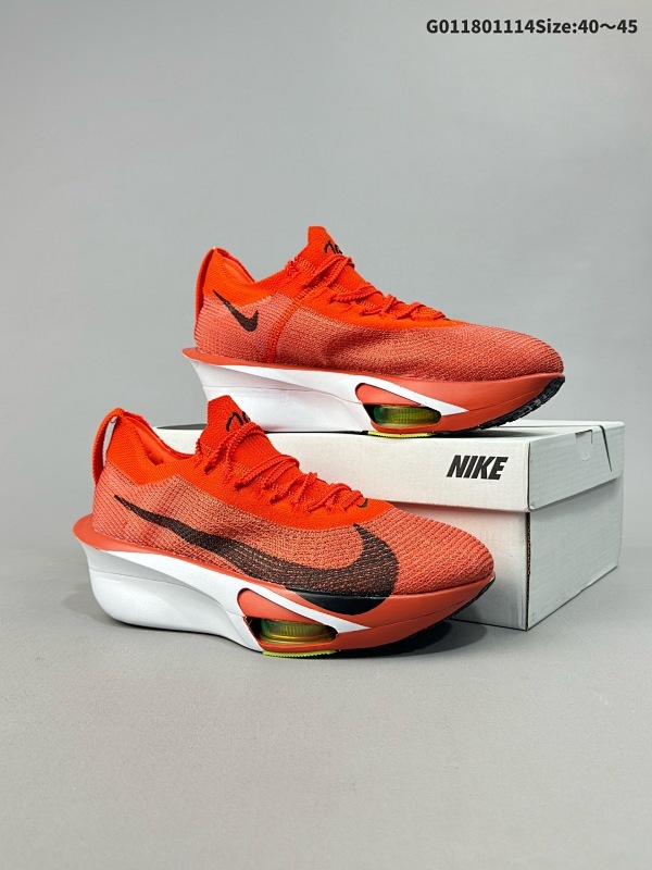 18040-45 Nike Alphafly 3 耐克 阿尔法飞行3代 低帮 红黑 马拉松世界纪录跑鞋货号FD8302-202