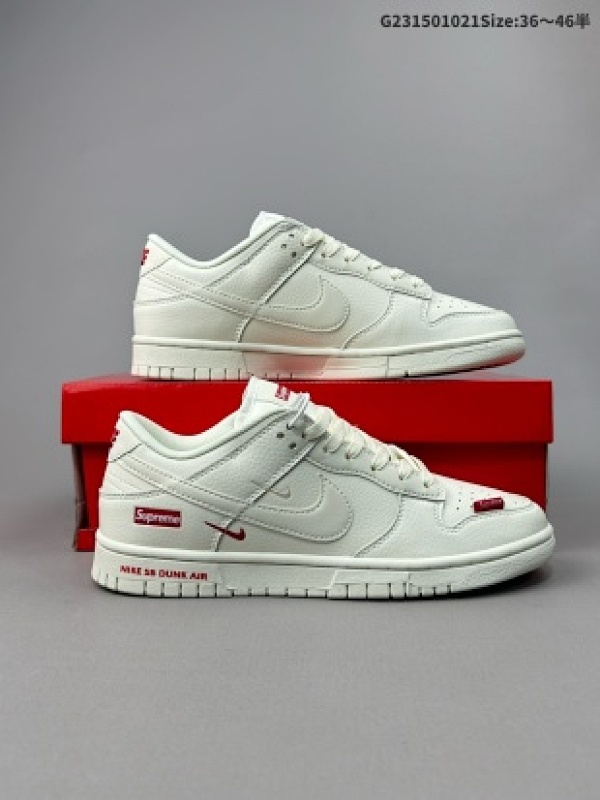 公司级耐克NIKE DUNK LOW 扣篮系列 解构抽绳复古低帮休闲运动滑板板鞋货号:SJ2068-267